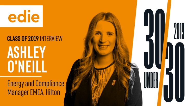 Ashley's first role in the field was an energy internship at the UK Government's now-abolished Department of Energy and Climate Change